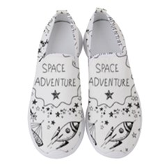 Space Elements Women s Slip On Sneakers by Vaneshart