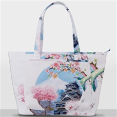 Japan National Cherry Blossom Festival Japanese Back Pocket Shoulder Bag 