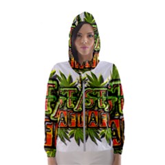 Cannabis Hemp Hashish Illegal Drug Trade Rasta Women s Hooded Windbreaker by Vaneshart