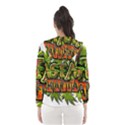 Cannabis Hemp Hashish Illegal Drug Trade Rasta Women s Hooded Windbreaker View2