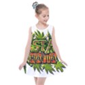 Cannabis Hemp Hashish Illegal Drug Trade Rasta Kids  Summer Dress View1