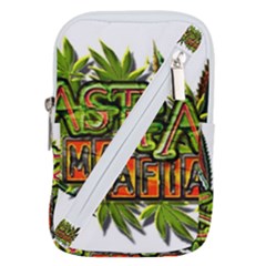 Cannabis Hemp Hashish Illegal Drug Trade Rasta Belt Pouch Bag (small) by Vaneshart