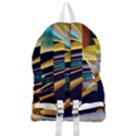 Lines Stripes Colorful Abstract Background Color Foldable Lightweight Backpack View2