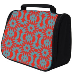 Seamless Geometric Pattern In A Red Full Print Travel Pouch (big) by Vaneshart