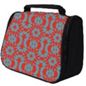 Seamless Geometric Pattern In A Red Full Print Travel Pouch (Big) View1