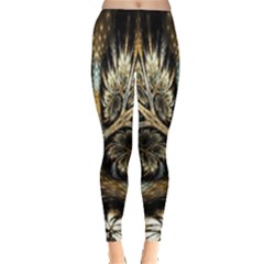 Roots Abstract Sectors Layers Colors Leggings  by Vaneshart