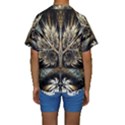 Roots Abstract Sectors Layers Colors Kids  Short Sleeve Swimwear View2