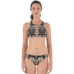 Roots Abstract Sectors Layers Colors Perfectly Cut Out Bikini Set by Vaneshart