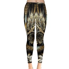 Roots Abstract Sectors Layers Colors Inside Out Leggings by Vaneshart