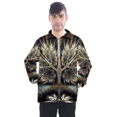 Roots Abstract Sectors Layers Colors Men s Half Zip Pullover by Vaneshart