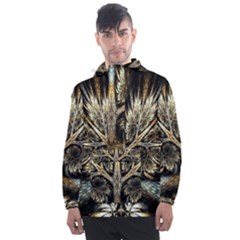 Roots Abstract Sectors Layers Colors Men s Front Pocket Pullover Windbreaker by Vaneshart