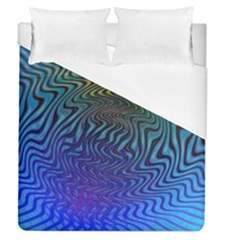 Abstract Circles Lines Colorful Duvet Cover (queen Size) by Vaneshart