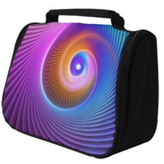 3d Abstract Fractal Bright Full Print Travel Pouch (big) by Vaneshart