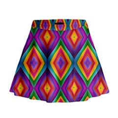 Abstract-b-1 Mini Flare Skirt by ArtworkByPatrick