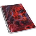 Art Space Abstract Red Line 5.5  x 8.5  Notebook View1