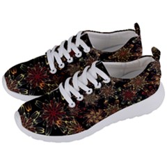 Patterns Abstract Flowers Men s Lightweight Sports Shoes by Vaneshart