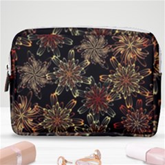 Patterns Abstract Flowers Make Up Pouch (medium) by Vaneshart