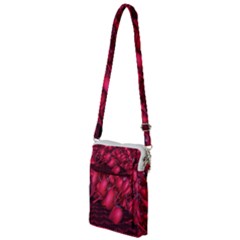 Heart Abstract Shape Pink Light Multi Function Travel Bag by Vaneshart