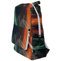 Fireworks Salute Sparks Abstract Lines Travelers  Backpack by Vaneshart