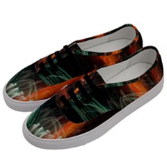 Fireworks Salute Sparks Abstract Lines Men s Classic Low Top Sneakers by Vaneshart