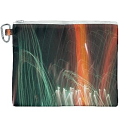 Fireworks Salute Sparks Abstract Lines Canvas Cosmetic Bag (xxxl) by Vaneshart