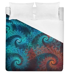 Abstract Patterns Spiral Duvet Cover (queen Size) by Vaneshart