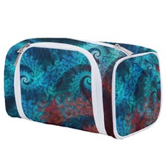 Abstract Patterns Spiral Toiletries Pouch