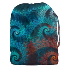 Abstract Patterns Spiral Drawstring Pouch (xxxl)