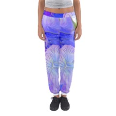 Flowers Abstract Colorful Art Women s Jogger Sweatpants by Vaneshart