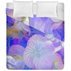 Flowers Abstract Colorful Art Duvet Cover Double Side (california King Size)