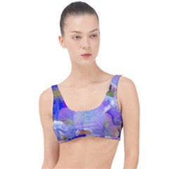 Flowers Abstract Colorful Art The Little Details Bikini Top