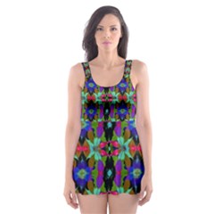 Abstract 11 Skater Dress Swimsuit by ArtworkByPatrick