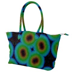 Kaleidoscope Art Unique Design Canvas Shoulder Bag by Vaneshart