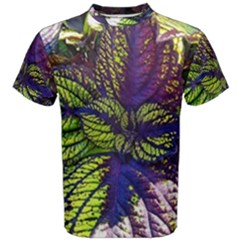 Dark Coleus Men s Cotton Tee by Riverwoman