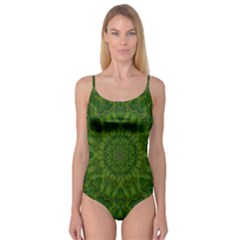 Fauna Nature Ornate Leaf Camisole Leotard  by pepitasart