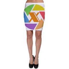 Xcoin Logo 200x200 Bodycon Skirt