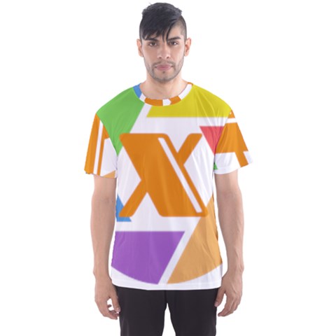 Xcoin Logo 200x200 Men s Sports Mesh Tee by Ipsum