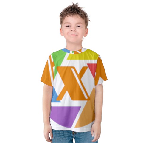 Xcoin Logo 200x200 Kids  Cotton Tee by Ipsum