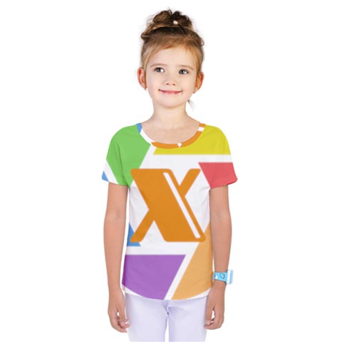 Xcoin Logo 200x200 Kids  One Piece Tee by Ipsum