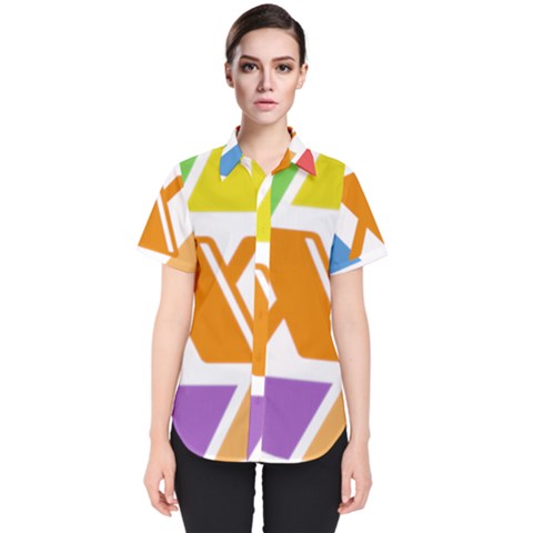 Xcoin Logo 200x200 Women s Short Sleeve Shirt by Ipsum