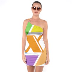 Xcoin Logo 200x200 One Soulder Bodycon Dress by Ipsum