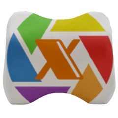 Xcoin Logo 200x200 Velour Head Support Cushion