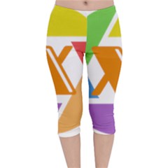 Xcoin Logo 200x200 Velvet Capri Leggings 