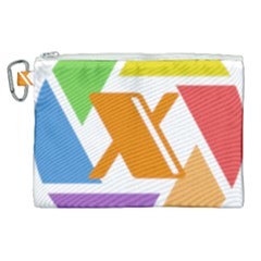 Xcoin Logo 200x200 Canvas Cosmetic Bag (xl) by Ipsum