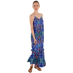 Abstract 12 Cami Maxi Ruffle Chiffon Dress