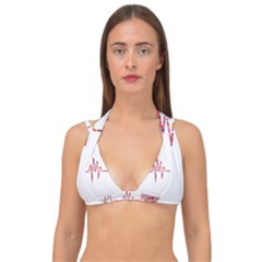 Electra Double Strap Halter Bikini Top by Ipsum