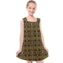 Abstract 14 Kids  Cross Back Dress by ArtworkByPatrick