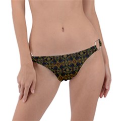 Abstract 14 Ring Detail Bikini Bottom