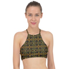 Abstract 14 Racer Front Bikini Top