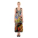 Ethnic Patchwork Sleeveless Maxi Dress View1